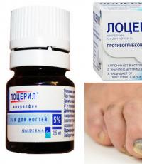 Loceryl - varnish for nail fungus: instructions for use, reviews, analogues, price Loceryl for pressure