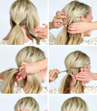 Going to work as if it were a holiday: beautiful office hairstyles Hairstyles for work for medium